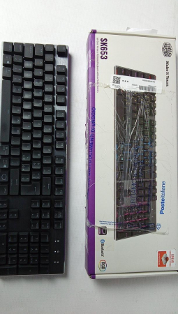 Tastatură mecanică Cooler Master SK653, QWERTY IT fără fir, Bluetooth/hibrid cu fir, RGB [3]