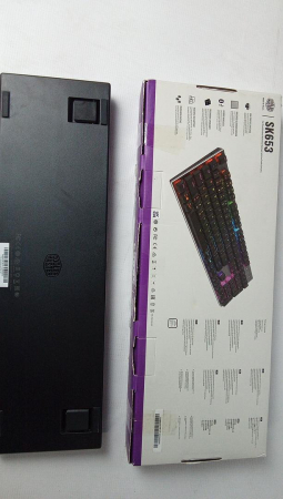 Tastatură mecanică Cooler Master SK653, QWERTY IT fără fir, Bluetooth/hibrid cu fir, RGB [2]