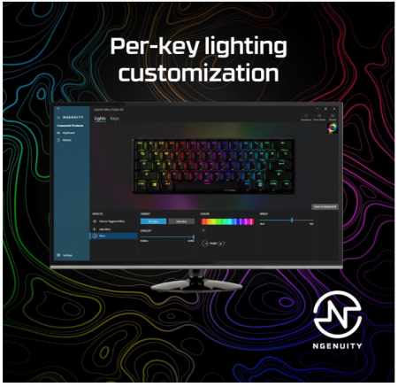 Tastatura mecanica de gaming HyperX Alloy Origins 60 RGB [9]