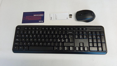 Tastatură si mouse fără fir Trust Ody, Tastatura silentioasa cu Layout Italian [1]