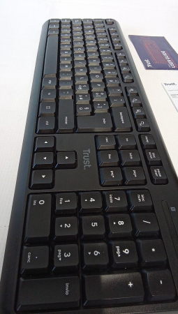 Tastatură si mouse fără fir Trust Ody, Tastatura silentioasa cu Layout Italian [2]