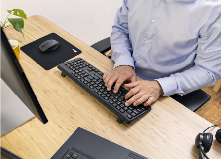 Tastatură si mouse fără fir Trust Ody, Tastatura silentioasa cu Layout Italian [10]