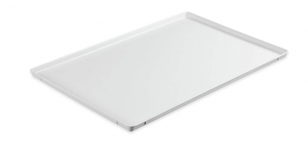 Bucatarie & Servire - Tavă de servire Thermohauser 3000243891 din melamină, alb, 60,0 x 40,0 x 1,7 cm