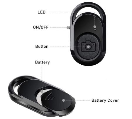 Telecomandă declanșator pentru cameră cu Bluetooth HITSLAM [5]