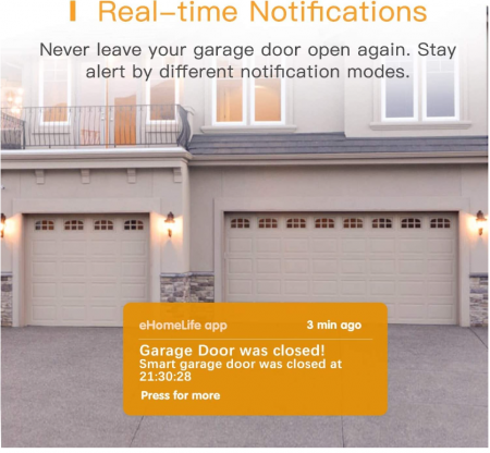 Telecomandă inteligentă WiFi pentru ușă de garaj [5]