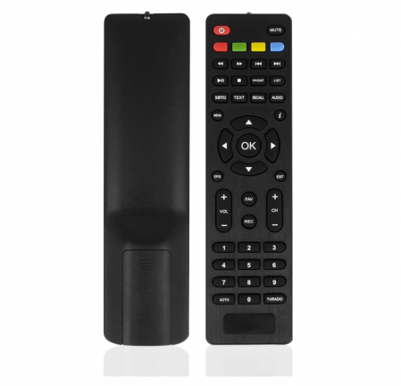 Telecomanda originală Echosat compatibila cu dispozitivele de marcă Echosat Hd-Line Leyf Bamof Tevsan [0]
