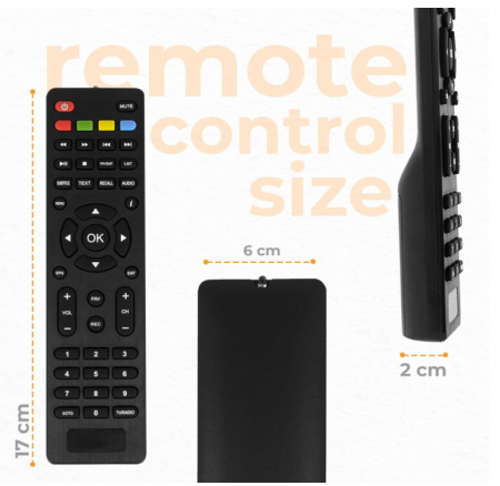 Telecomanda originală Echosat compatibila cu dispozitivele de marcă Echosat Hd-Line Leyf Bamof Tevsan [7]