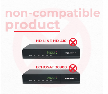 Telecomanda originală Echosat compatibila cu dispozitivele de marcă Echosat Hd-Line Leyf Bamof Tevsan [2]