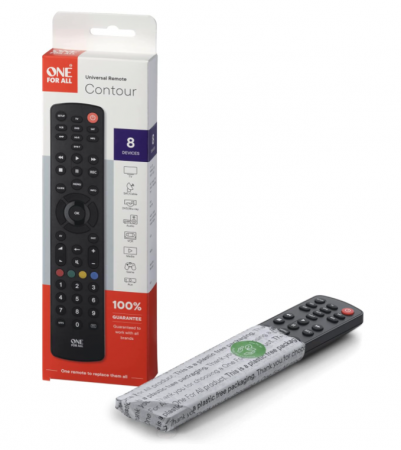 Telecomanda universală One For All Contour 8, Negru, URC1280 [2]