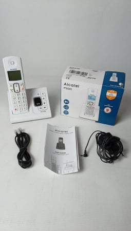 Telefon fără fir Alcatel Classic F530 DECT, alb [1]