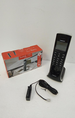 Telefon DECT fără fir Logicom Luxia 150, negru [1]