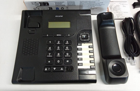 Telefon fix digital Alcatel Temporis 580, analog, Negru [2]