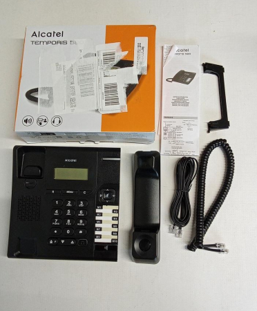 Telefon fix digital Alcatel Temporis 580, analog, Negru [1]
