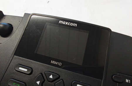 Telefon fix Maxcom MM41D, Port RJ45, hotspot WiFi, Negru [2]