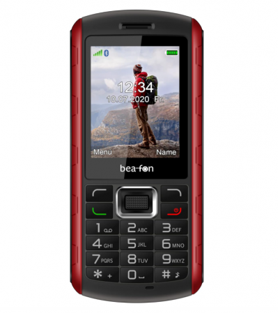 Telefoane mobile - Telefon mobil Beafon AL560_EU001BR, 16 GB, 2.4 Inches, Negru/Roșu