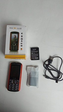 Telefon mobil Beafon AL560_EU001BR, 16 GB, 2.4 Inches, Negru/Roșu [1]