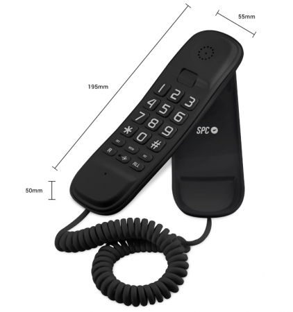 Telefon SPC Original Lite, negru [1]