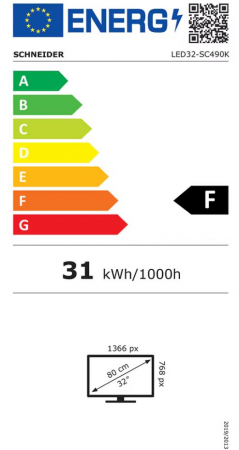 Televizor LED Smart SCHNEIDER 32-SC490K, HD, 81cm [5]