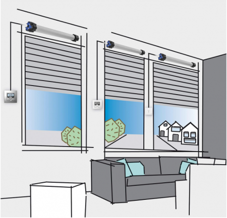 Temporizator pentru rulouri RADEMACHER Troll Comfort 5625-UW [6]