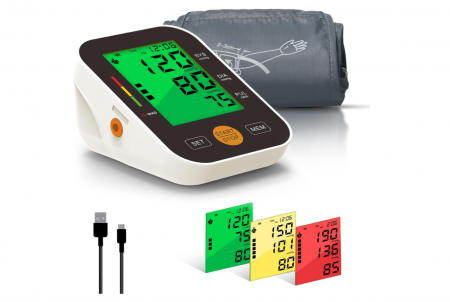 Tensiometru de brat Panacare 2.0, 3 culori, limba germană [0]