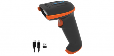 Gaming, Carti & Birotica - Tera Scanner de coduri de bare cu laser, fără fir