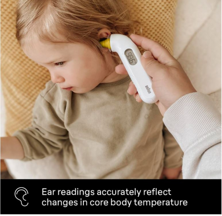 Termometru digital Braun Thermoscan3 pentru ureche, pentru bebelusi, IRT3030 [6]