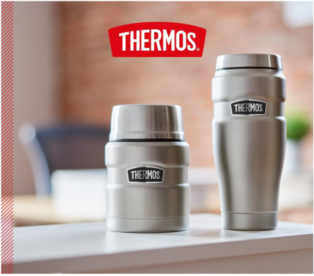 Termos/Cană termoizolantă THERMOS, 0,47 l, oțel inoxidabil mat [7]