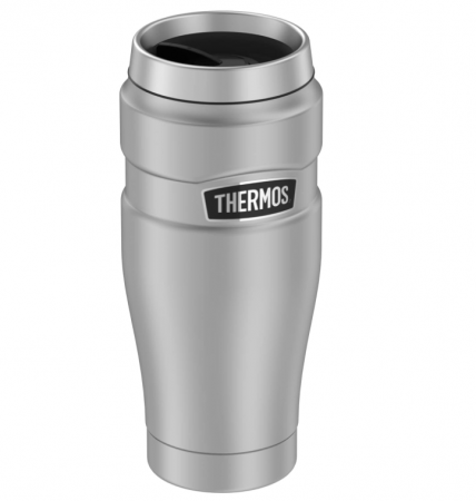 Termosuri si cani termos - Termos/Cană termoizolantă THERMOS, 0,47 l, oțel inoxidabil mat