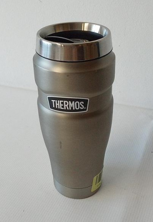 Termos/Cană termoizolantă THERMOS, 0,47 l, oțel inoxidabil mat [1]
