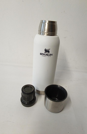 Termos Stanley Adventure, 1L, fara BPA, otel inoxidabil, alb [1]