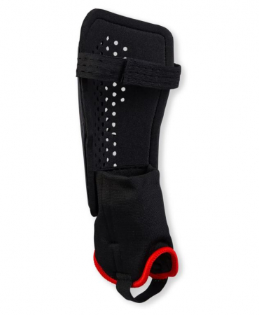 Tibiere fotbal pentru adulti Mitre Aircell, aparatori unisex, negru/rosu, marime XL [4]