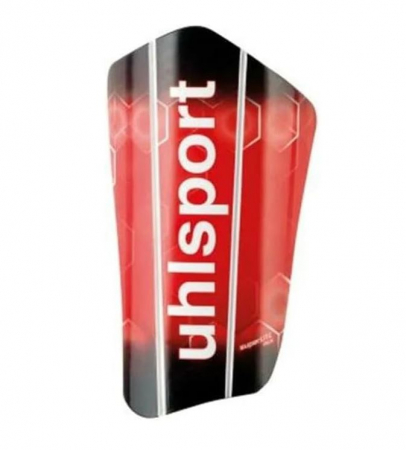 Accesorii antrenament - Tibiere fotbal pentru adulti Uhlsport, aparatori unisex, rosu, marime L