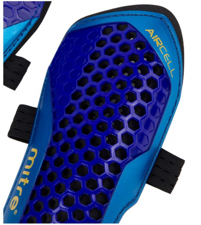 Tibiere fotbal pentru barbati Mitre Aircell, albastru, XL [4]