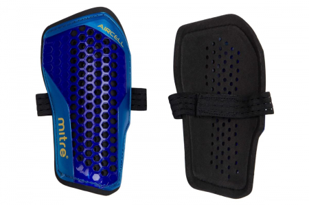 Sport & Activitati in aer liber - Tibiere fotbal pentru barbati Mitre Aircell, albastru, XL