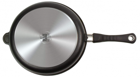 Tigaie AMT Gastroguss Diametru 32 cm, Înălțime 5 cm, Mâner detașabil, Aluminiu, AMZN-532-Z20B [3]