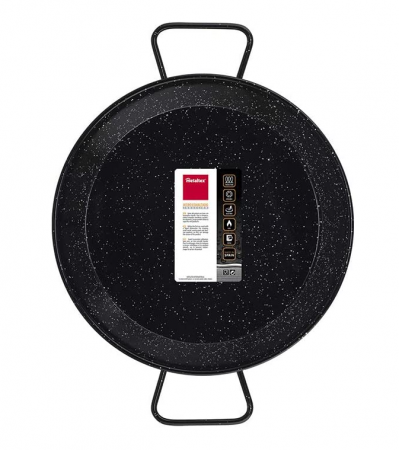 Tigaie cu inducție pentru paella din oțel emailat - Metaltex 6 porții (34 cm) [2]