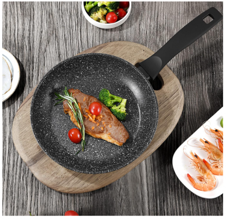 Tigaie DIVORY pentru plita cu inducție, 20 cm, cu acoperire antiaderentă, negru [5]