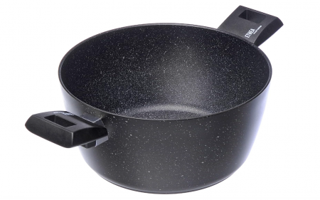 Bucatarie & Servire - Tigaie Moneta Etnea cu 2 mânere, suprafață antiaderență si anti-zgârieturi, 20 cm, 2,6 litri