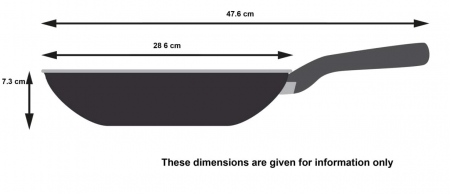 Tigaie Wok Tefal de 28 cm, aluminiu [5]