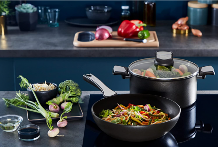 Tigaie Wok Tefal de 28 cm, aluminiu [1]