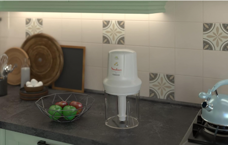 Tocator Moulinex electric compact, 270 W, 250 ml, DJ300110 [5]