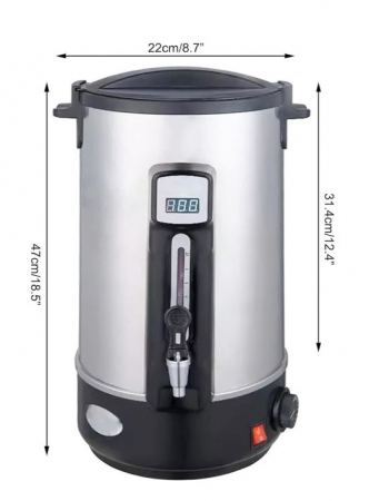 Topitor de ceara pentru lumanari JoliJour, 10.8L, otel inoxidabil [5]