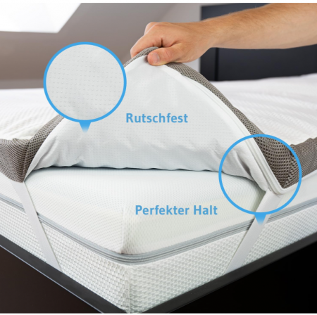 Topper saltea Third of Life, din spumă cu memorie, 180 x 200 x 6 cm [4]