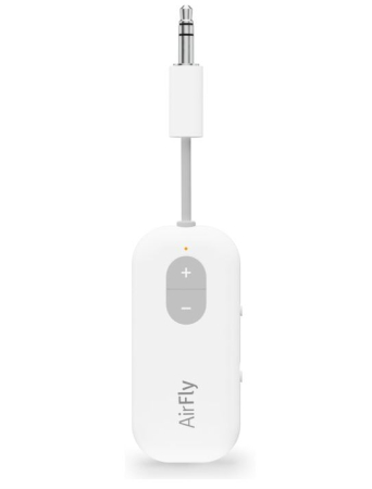 Laptop, Tablete & Telefoane - Transmitator wireless AirFly TwelveSouth, Compatibil cu Apple Airpods, Alb