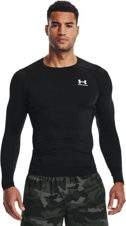 Tricou cu maneca lunga Under Armour Hg Armour Comp Ls, Negru, M [1]