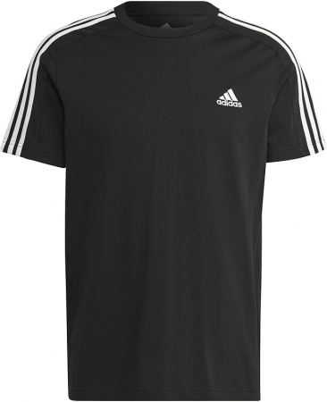 Tricou cu mânecă scurtă Adidas Essentials Single Jersey, pentru barbati, negru, L [3]