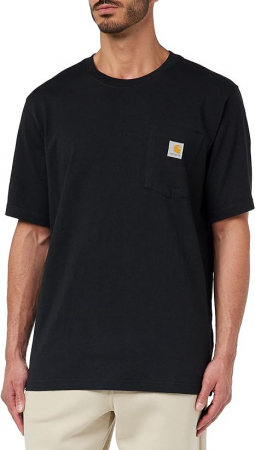 Tricouri si Camasi barbati - Tricou cu mânecă scurtă Carhartt pentru bărbați, cu buzunar, Marimea XL