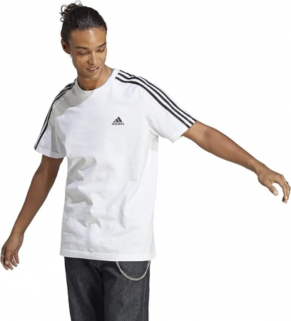 Fashion - Tricou cu maneca scurta pentru barbati Adidas Essentials, alb, M