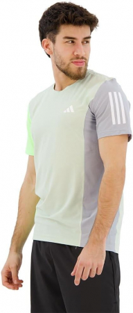 Tricou cu maneca scurta pentru barbati Adidas Own The Run Colorblock, XL [5]