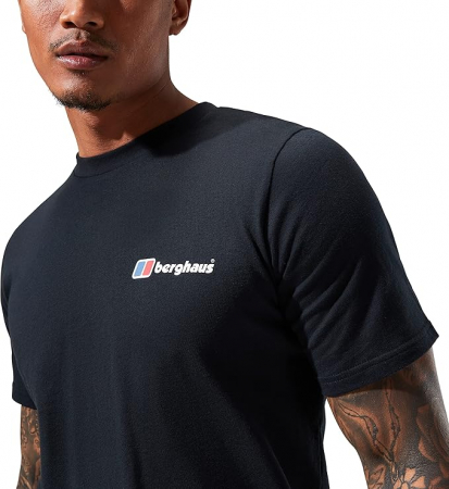 Tricou cu mânecă scurtă pentru bărbați Berghaus, Organic F&B Logo, XL [4]